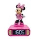 image 1 of Lexibook RL800MN 3D Minnie Mouse Childrens Clock with Night Light