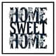 image 2 of Home sweet home type (Picutre Frame) Grey | L