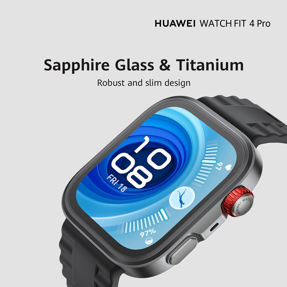 image 1 of Huawei Watch Fit 4 ProTitanium Black