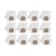 image 1 of White Ceramic Oil Wax Melt Burner 10cm | White | 12 - White | One Size | 12