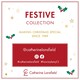 image 4 of Catherine Lansfield Christmas Town Cotton Kitchen Double Oven Glove Natural Cream | Natural