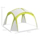 image 5 of Outsunny 3.5 x 3.5M Camping Gazebo, Outdoor Event Shelter Dome Tent Garden Sun Shelter Patio Spire Arc Pavilion Camp Sun Shade Tent for 68 Person | Green