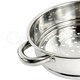 image 3 of 3 Tier Stainless Steel 22cm Steamer Pot Pan Cooker Set Glass Lid Cook Food Uk