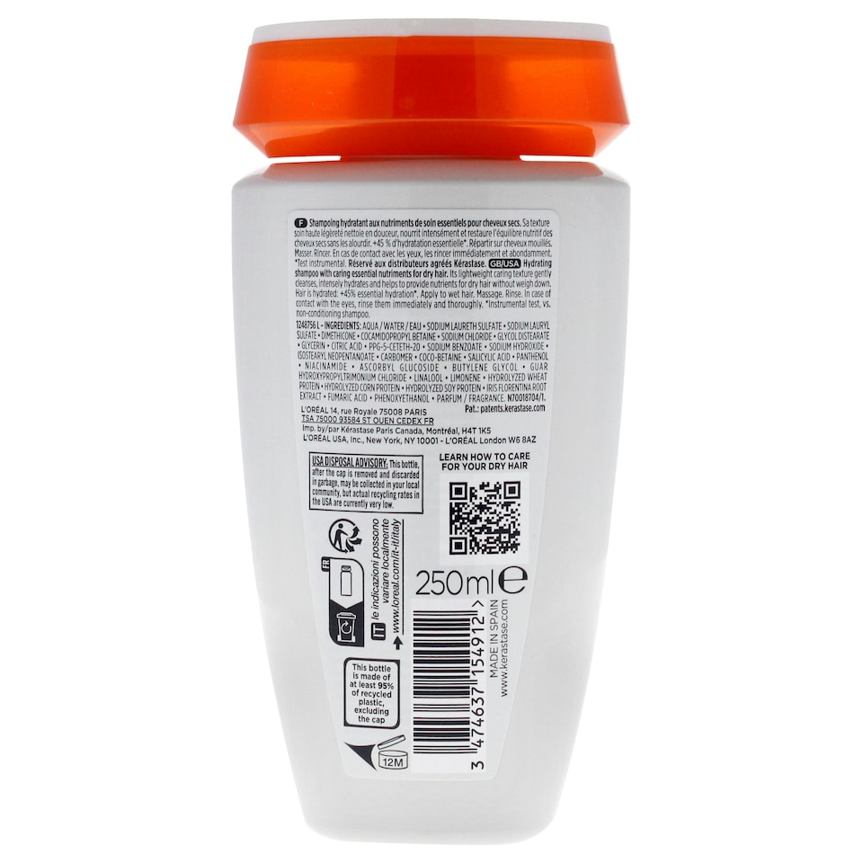 image 1 of Nutritive Hydrating Shampoo by Kerastase for Unisex - 8.5 oz Shampoo