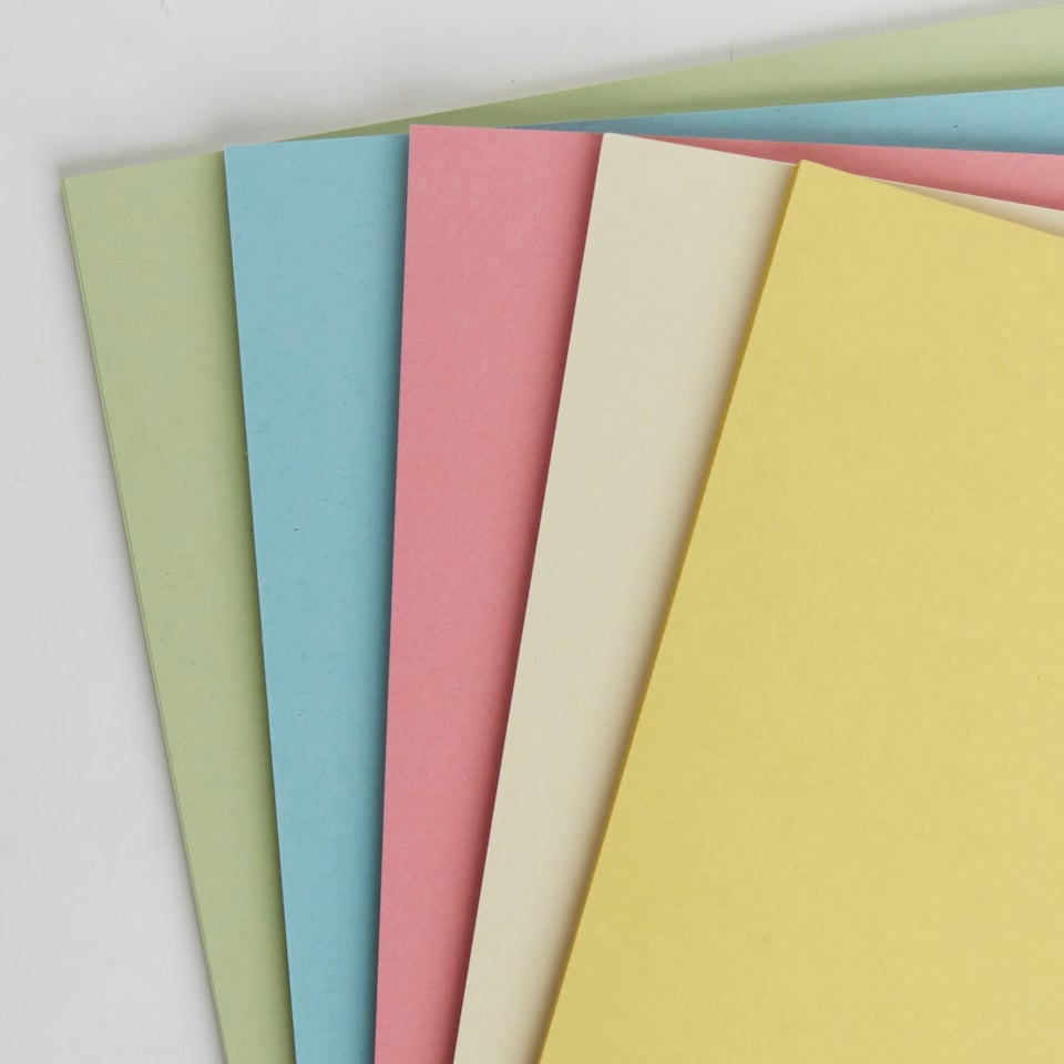 image 1 of Stephens Card Pastel Colours 210gsm, 100 Sheets, Pastel, A4