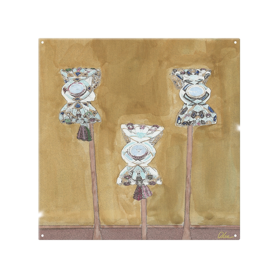image 1 of Wathches For The Stars Splash Back | White