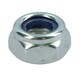 image 3 of M5 x 0.8mm Nyloc Nut Fastener Hexagonal Metric Nuts Grade 8 Zinc Plated 20pk