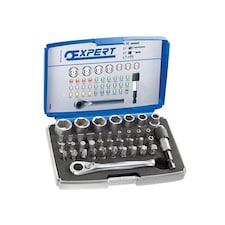 Expert E131705 1/4in Bit Set, 39 Piece - Multi Colour - One Size