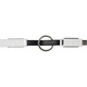 image 3 of Avenue 4-In-1 Charging Cable - Black - One Size