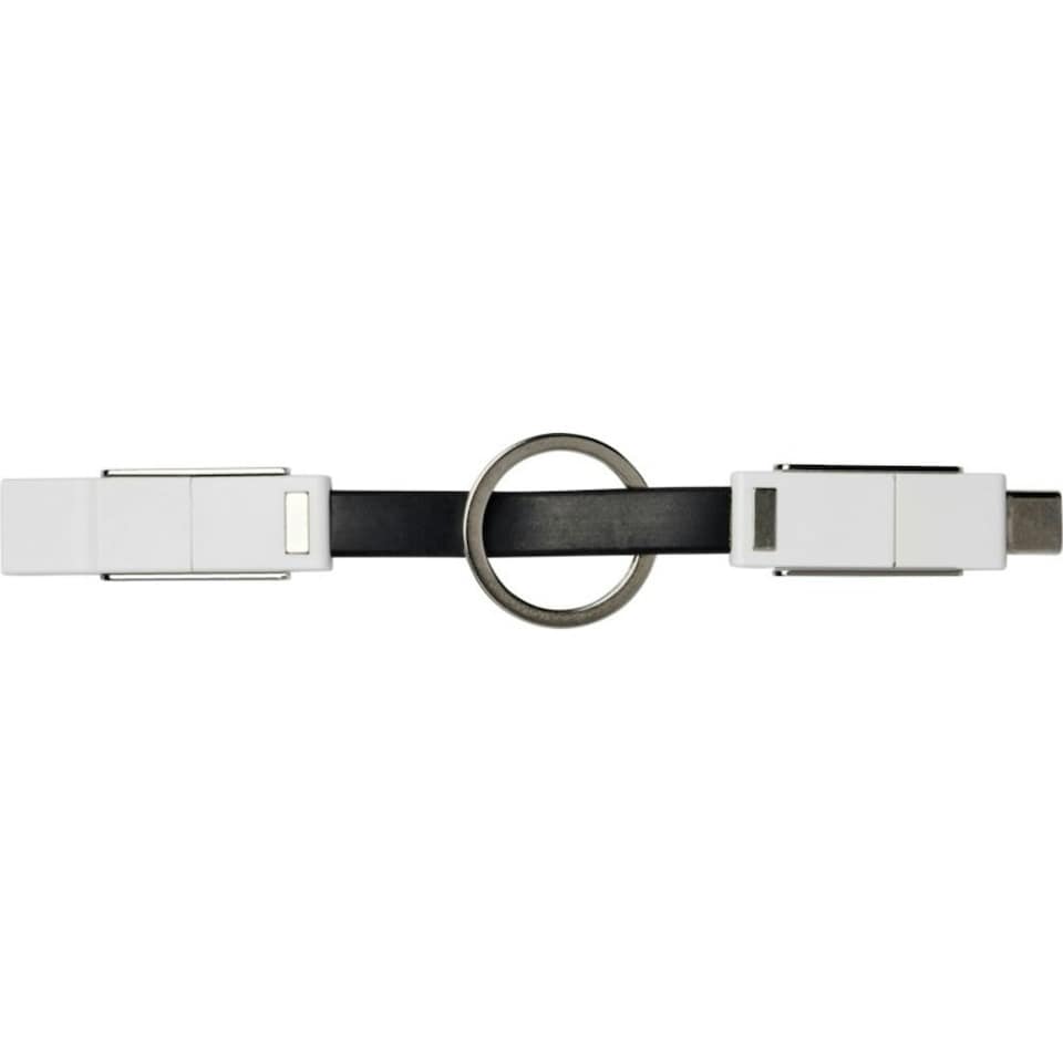 image 1 of Avenue 4-In-1 Charging Cable - Black - One Size