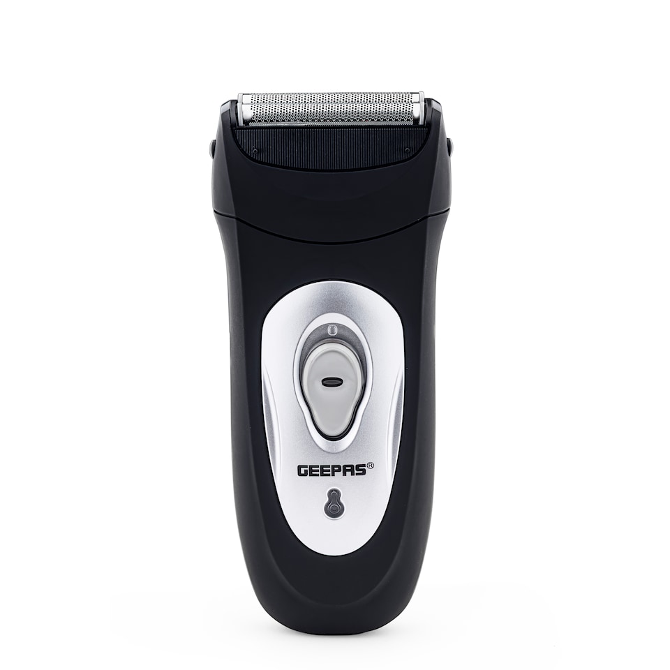 image 1 of Geepas Rechargeable Men Electric Shaver with Pop Up Trimmer