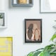 image 5 of Nicola Spring A5 (6 x 8") Photo Frame - Black/White Mount - 3D Photo Frame Picture Frame Box Portrait Display Case (23.5 x 17cm)