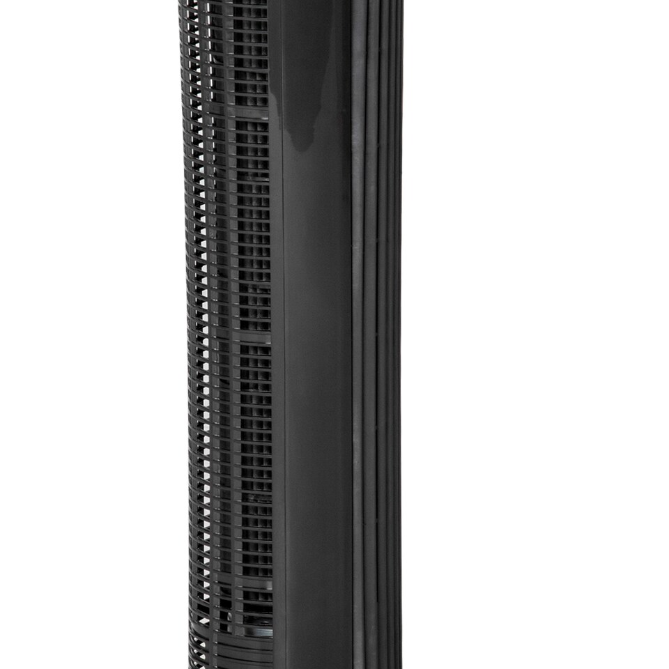 image 1 of HOMCOM Tower Fan for Bedroom Cooling, 30 Inch Electric 70 Oscillating Fan with 3 Speed Settings, Standing Floor Fan for Home Office Indoor, Black