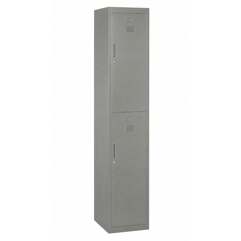 image 1 of Vinsetto 1.8m Locker Office Cabinet Storage Cold Rolled Steel w/ Storage Shelves