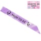 image 2 of MUM TO BE SASH BABY SHOWER PARTY GIFT RIBBON ACCESSORY