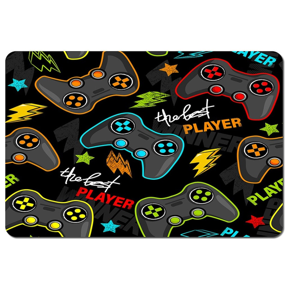 image 1 of joystick game (Placemat & Coaster Set)
