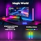 image 4 of Emitto 2x Smart RGB LED Light Bars Game Ambient Lamps Color Changing Music Timer