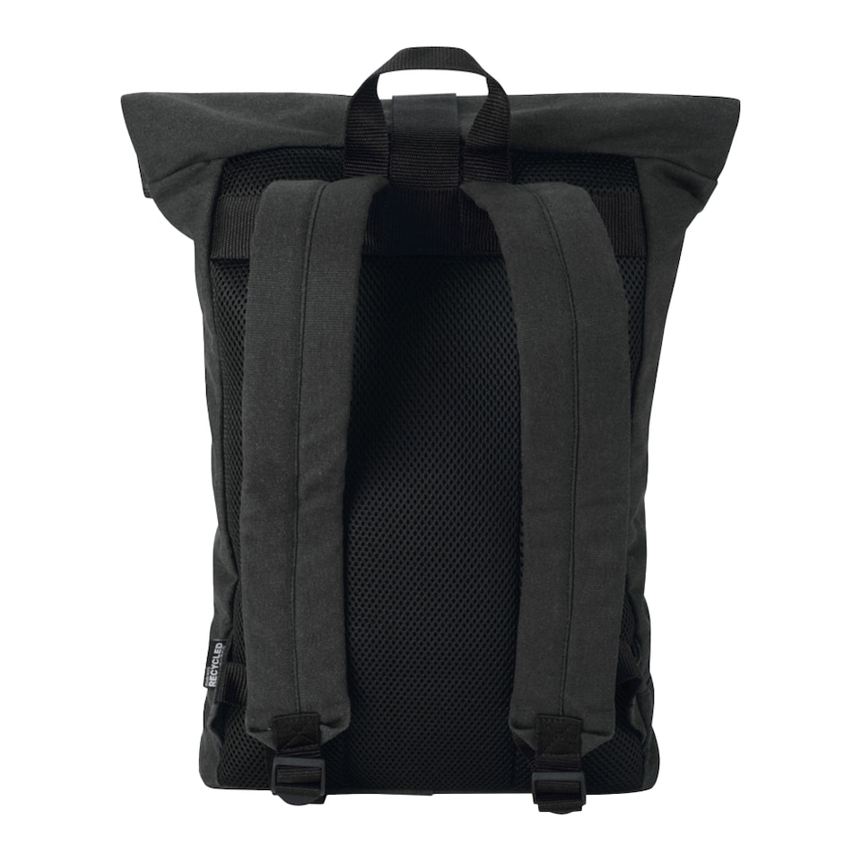 image 1 of Floso Zaino Canvas 16L Backpack | Black | Black | One Size | 1