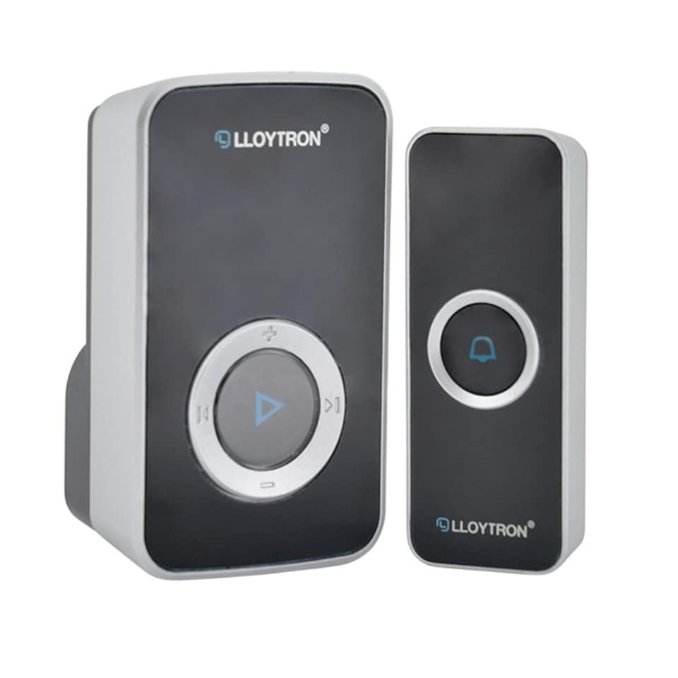 MIP3 32 Melody Plugin Premium Door Chime Kit Black - One Colour - One Size