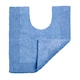 image 1 of Heavyweight Reversible Pedestal Toilet Mat - Cornish Blue