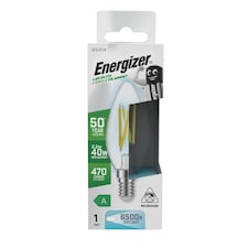 Energizer E14/SES LED Candle Bulb | White | White | 1