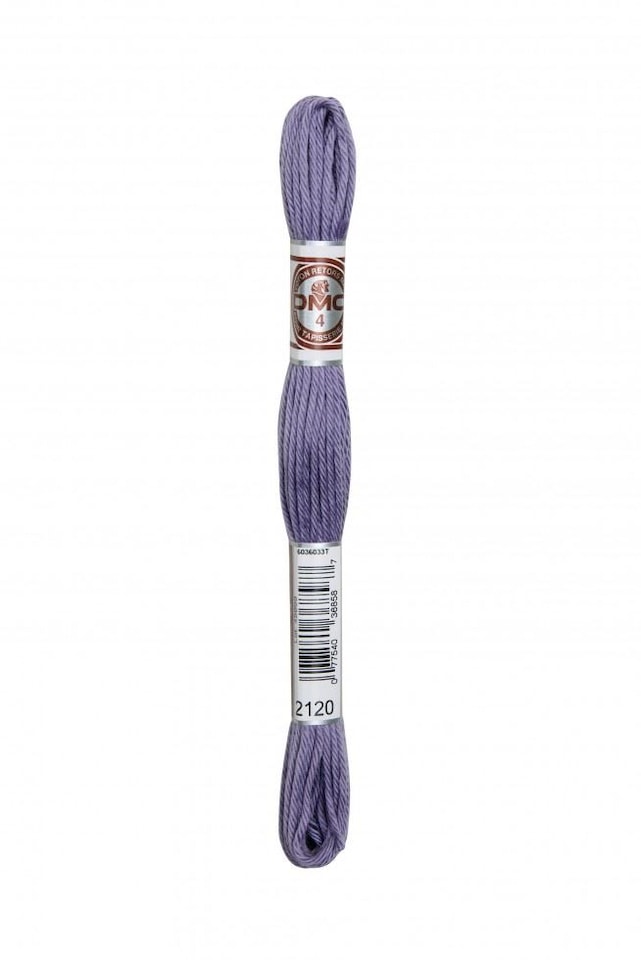 DMC Soft Cotton Embroidery Thread Purple for Embroidery - each