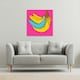 image 2 of Pop art banana (Canvas Print) 114 x 114 x 4cm