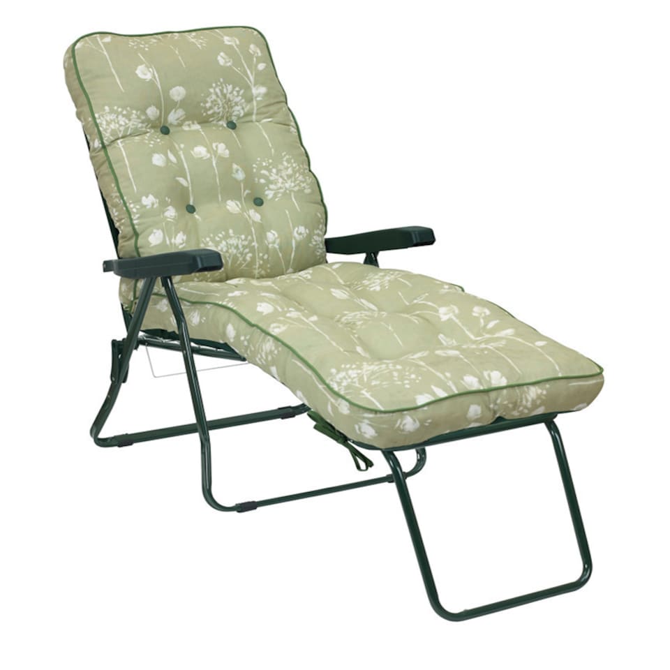 Deluxe Lounger Renaissance - L118 x W58 x H99 cm - Sage