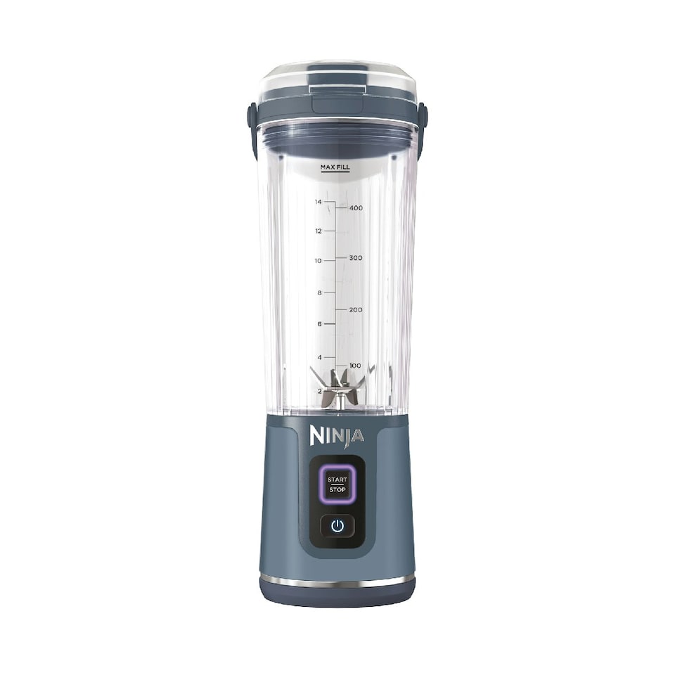 image 1 of Ninja Blast Cordless Portable Blender in Denim Blue BC151UKNV Blue