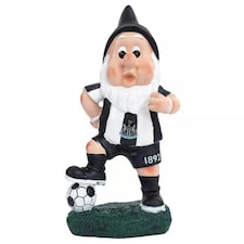 Newcastle United FC On The Ball Garden Gnome - White/Black - One Size