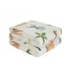 image 1 of OHS Kids Fleece Blanket Safari Animals, 120x150cm - Cream