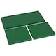 image 1 of Outsunny 3PCs Rattan Garden Seat Cushions Pads for Patio Furniture | Green | Green | 3