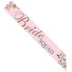 image 1 of Pack of 6 Pack of 4 Bride Squad Paper Sashes