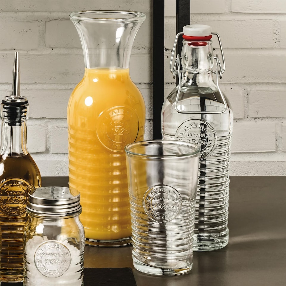 image 1 of Bormioli Rocco Officina 1825 Glass Carafe - 1.2 Litre