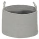 image 1 of HOMCOM 88L Cotton Rope Laundry Basket with Handles for Pillows Clothes Grey