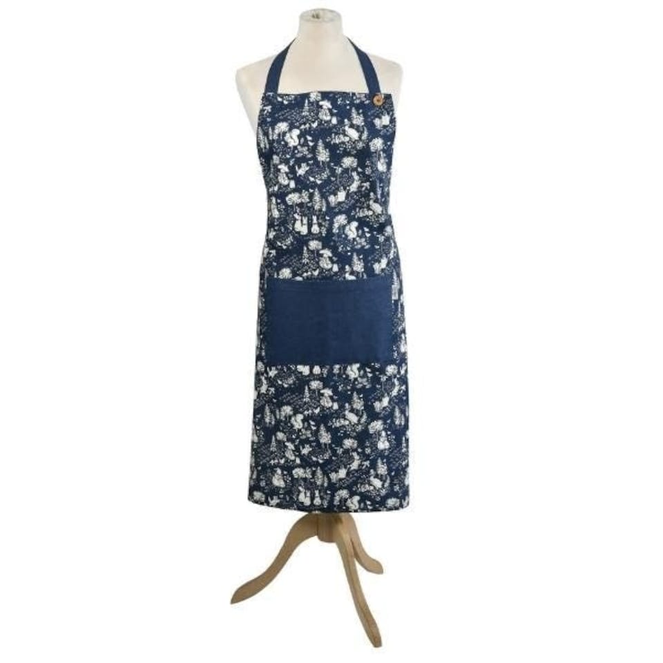 Peter Rabbit Classic Pattern Apron Dark Blue