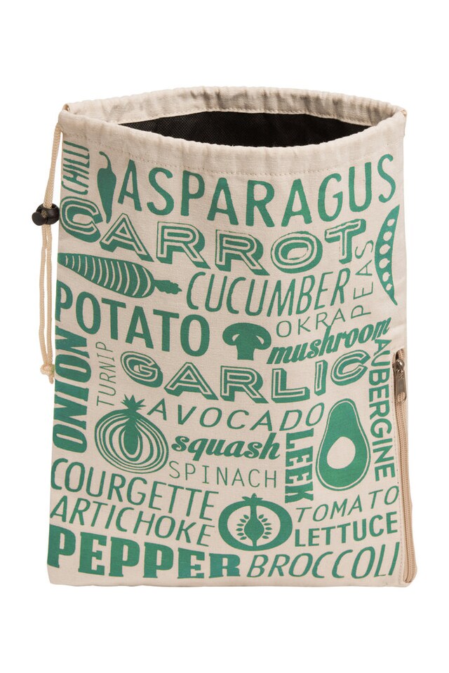 image 1 of Porter Green and Natural Vegetable Bag