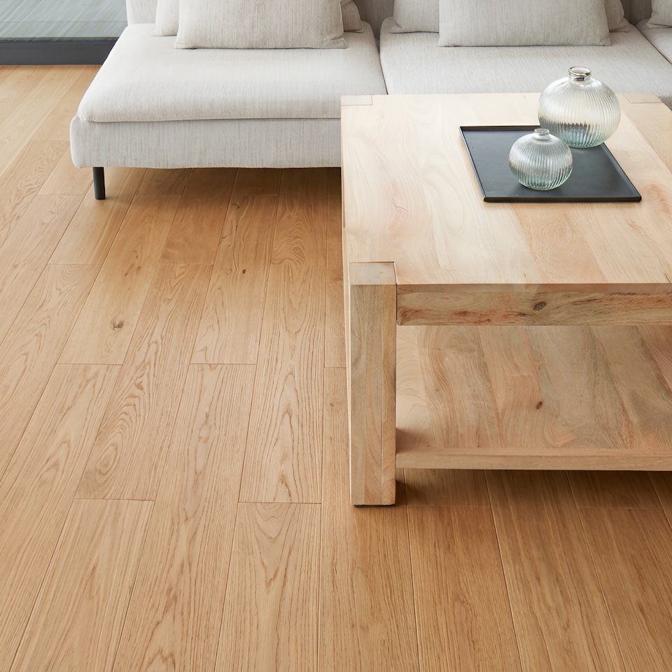 image 1 of NOVECRAFTO Self Adhesive Floor Planks | 5.9x35.9in (91.4x15.2cm) Each | Peel & Stick Vinyl Flooring | Natural Wood Effect | Waterproof DIY Tiles | Brown | 2.78 sqm