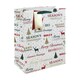 image 1 of Christmas Greetings Stag Large Gift Bag