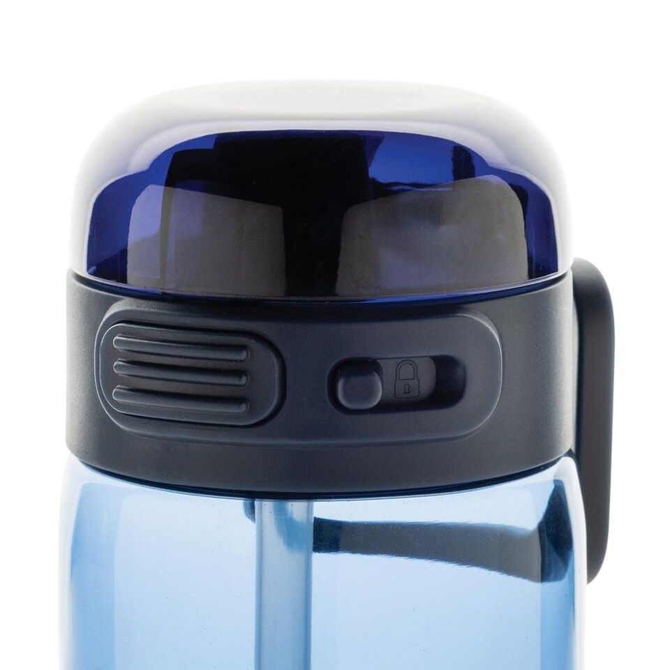 image 1 of XD Collection SipnLock Leakproof RPET Sports 800ml Water Bottle | Blue | Navy | 1