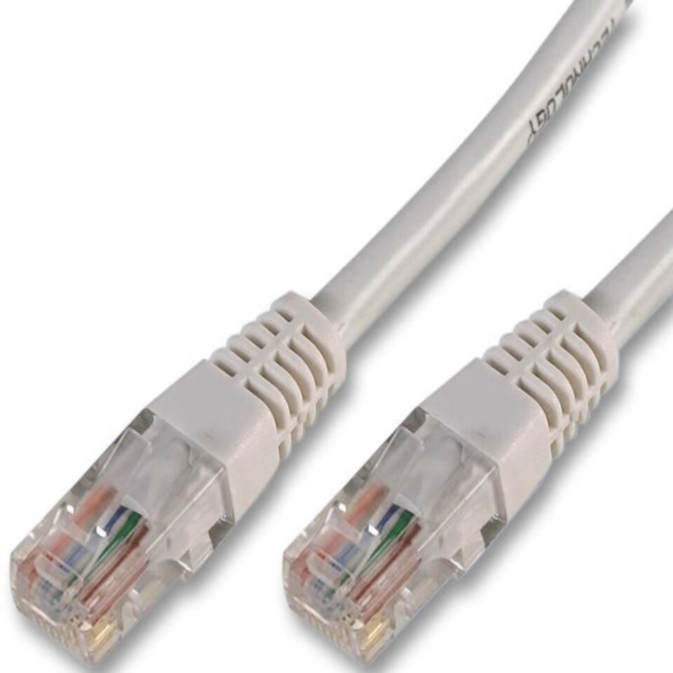 PRO SIGNAL - RJ45 Male to Male Cat5e UTP Ethernet Patch Lead, 0.2m White