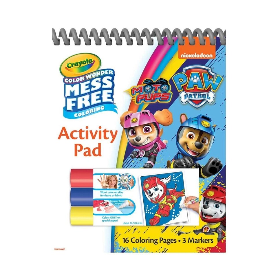 image 1 of Crayola PAW Patrol Colour Wonder Activity Pad