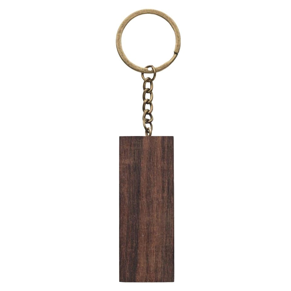 image 1 of MidOcean Code Keychain Phone Stand - Wood - One Size