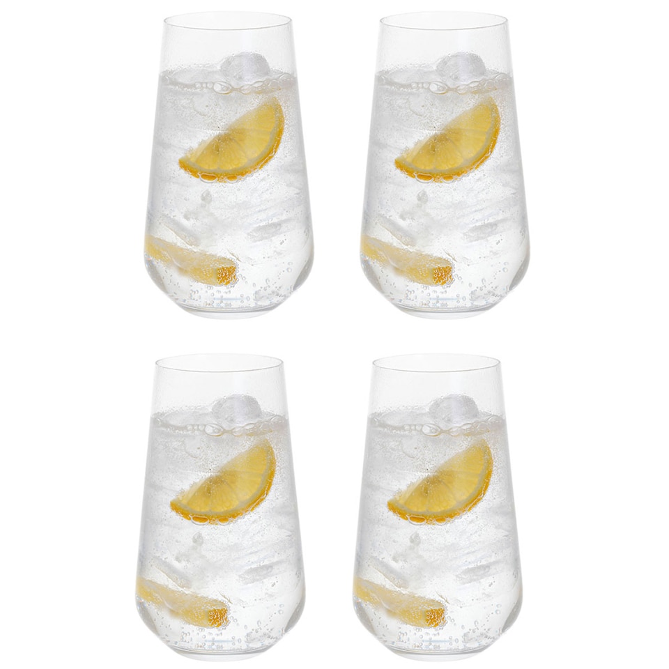 image 1 of Dartington Crystal Cheers! Highball Glasses 500ml Set Of 4