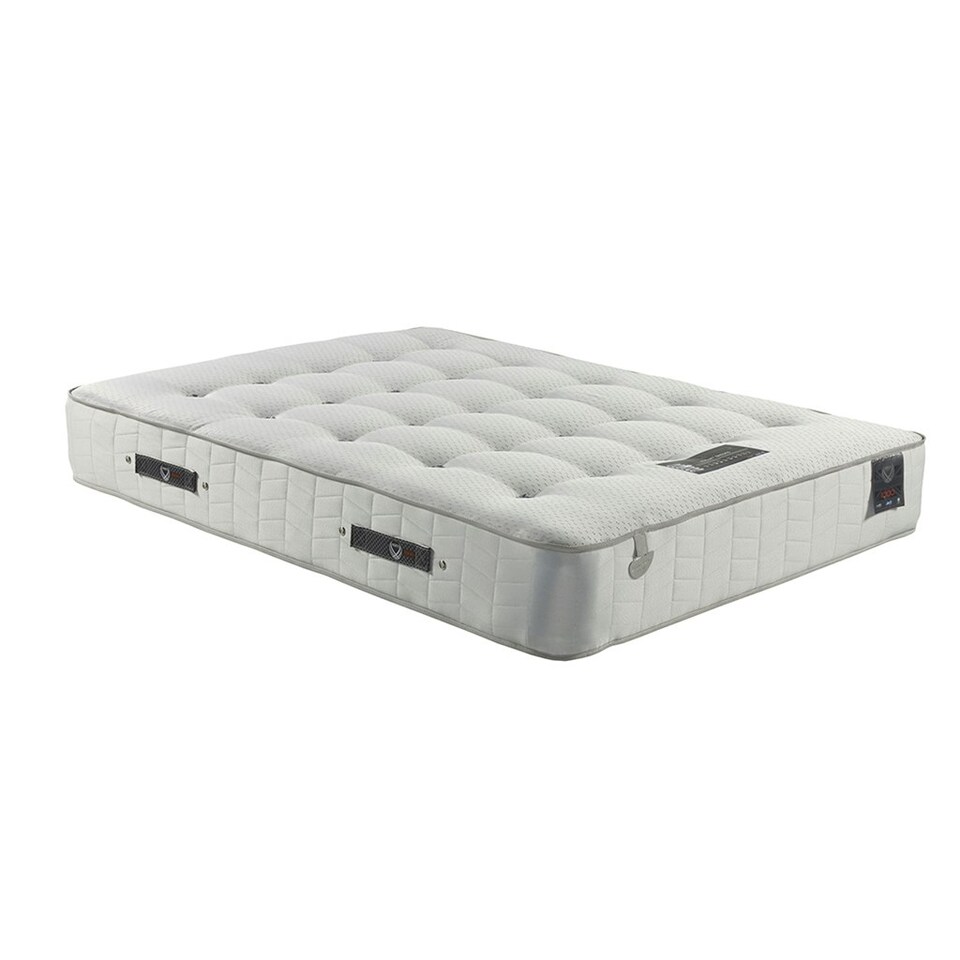 image 1 of 4ft Small Double Premium Cool Blue Memory Foam Pocket Sprung Mattress (4000 Springs) - (120cm)