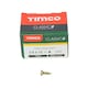image 3 of Timco - Classic Multi-Purpose Screws - PZ - Double Countersunk - Yellow (Size 3.5 x 12 - 200 Pieces)