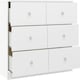 image 3 of Denver 6 Drawer Chest White