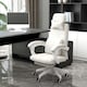 image 2 of Vinsetto Home Office Chair Reclining Computer Chair w/ Lumbar Support White