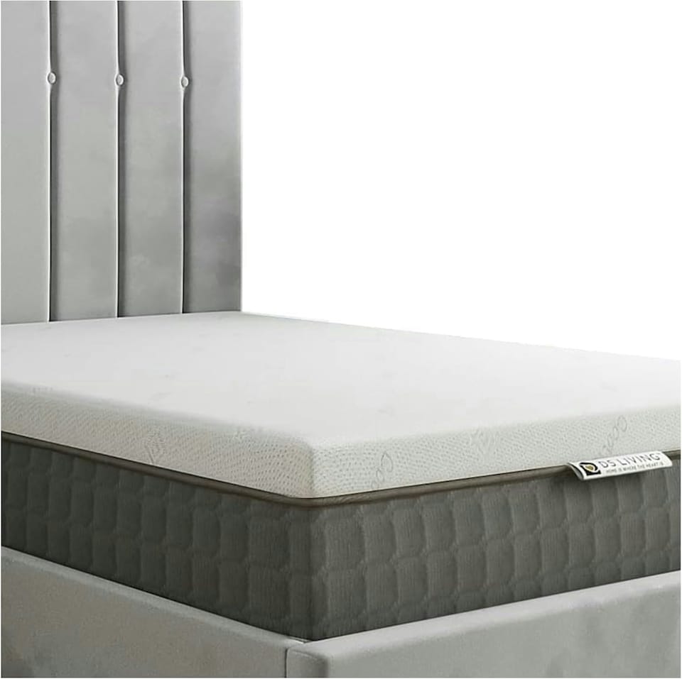 image 1 of Memory Foam Mattress Topper - Double - 7.5cm