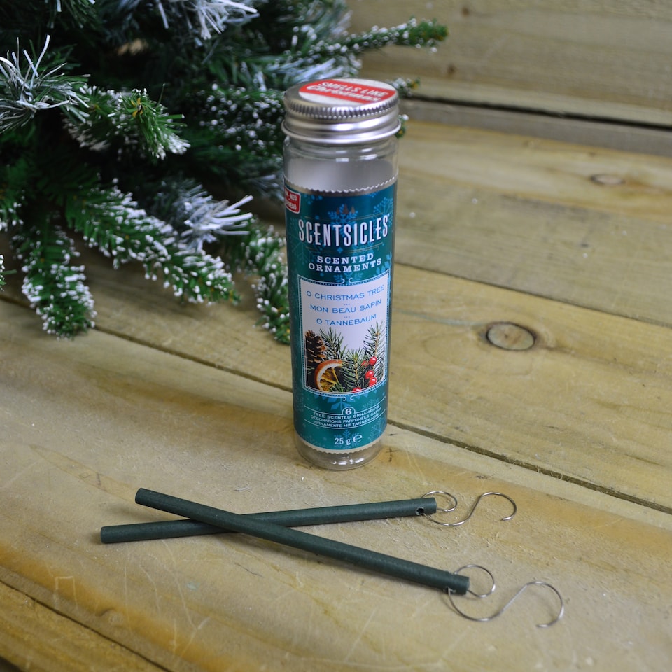image 1 of 6 Scentsicles Scented Hanging Ornaments Sticks - O Christmas Tree (New Scent)